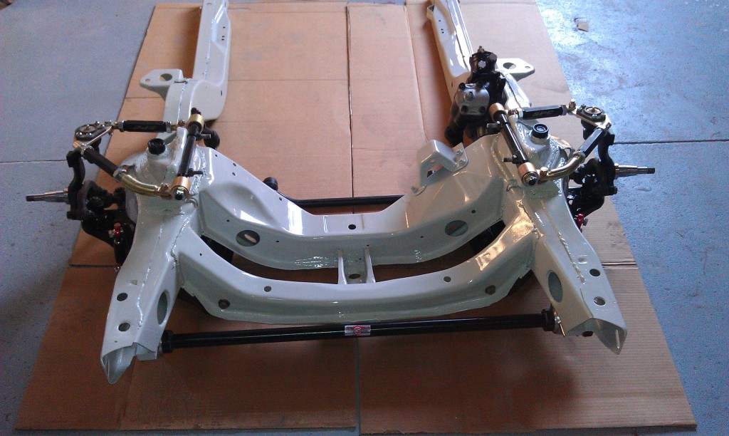 Front subframe JRho's '67 Camaro Z28 STX build