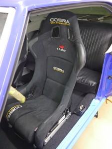 Cobra Suzuka Technology driver seat in Jason Rhoades 1967 STX Camaro