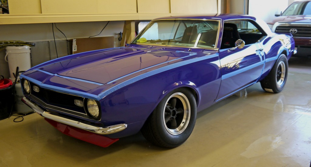 Vintage Engineering magnesium wheels on Jason Rhoades 1967 Camaro STX Z28