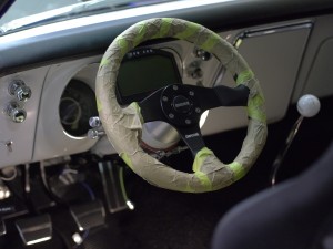 Interior of Jason Rhoades 1967 Camaro Z28 clone