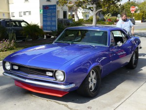 J-Rho STX Camaro at full service fuel station