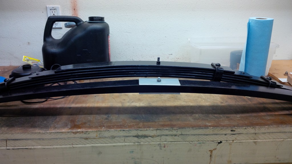 Global West and Flex-A-Form leaf springs for Jason Rhoades Camaro