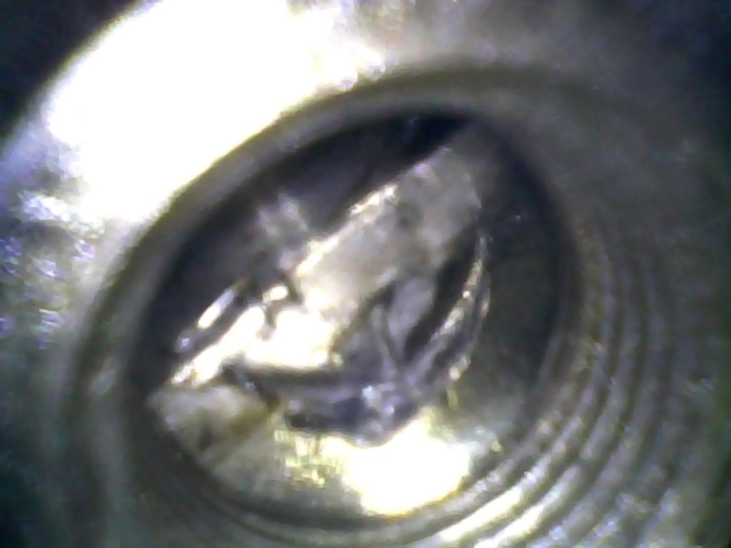 damaged piston